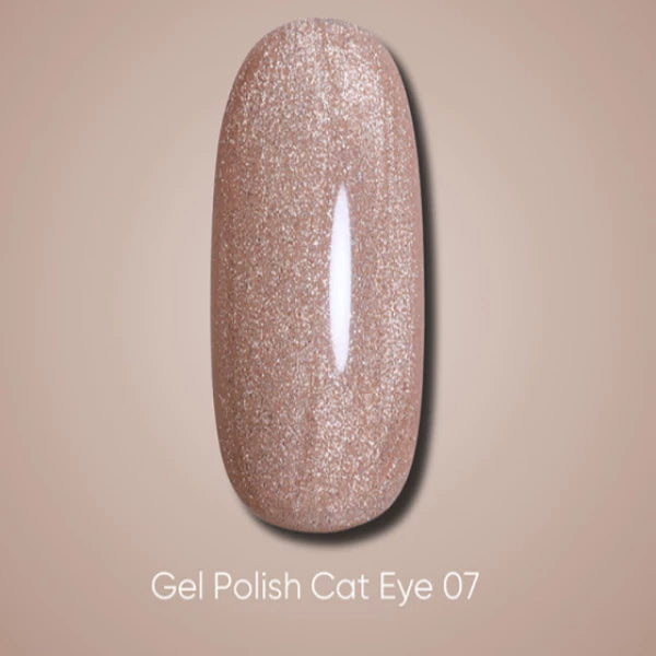 Dark Gel Polish Cat Eye №07