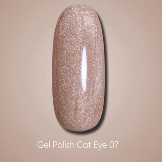 Dark Gel Polish Cat Eye №07