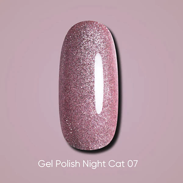 Dark Gel Polish Night Cat №07