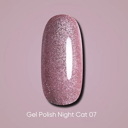 Dark Gel Polish Night Cat №07