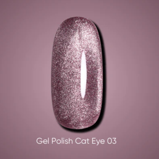 Dark Gel Polish Cat Eye №03