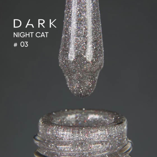 Dark Gel Polish Night Cat №03