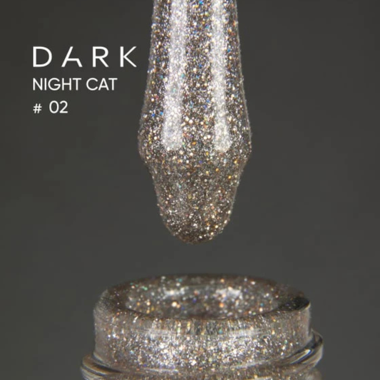Dark Gel Polish Night Cat №02