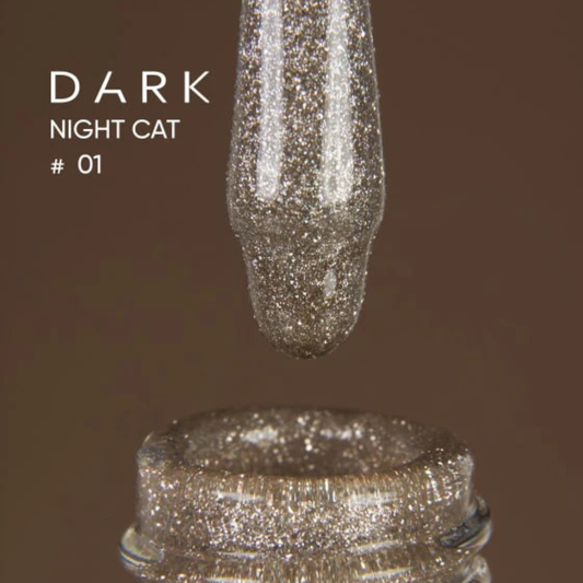 Dark Gel Polish Night Cat №01