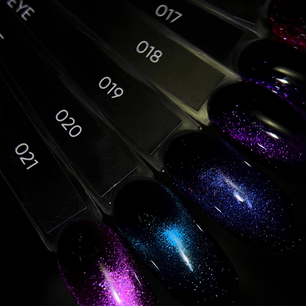 Dark Gel Polish Cat Eye №19