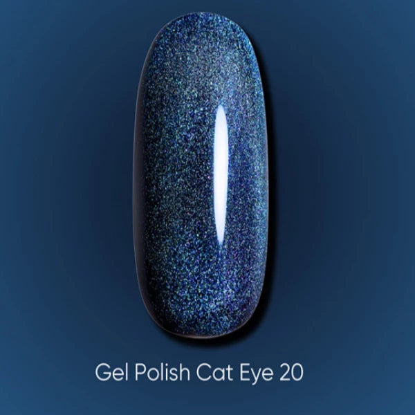 Dark Gel Polish Cat Eye №20