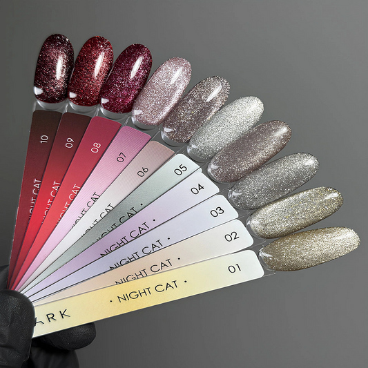 Dark Gel Polish Night Cat №01