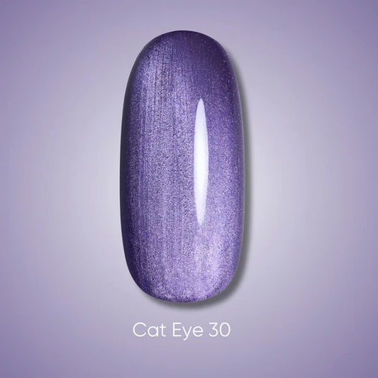 Dark Gel Polish Cat Eye №30