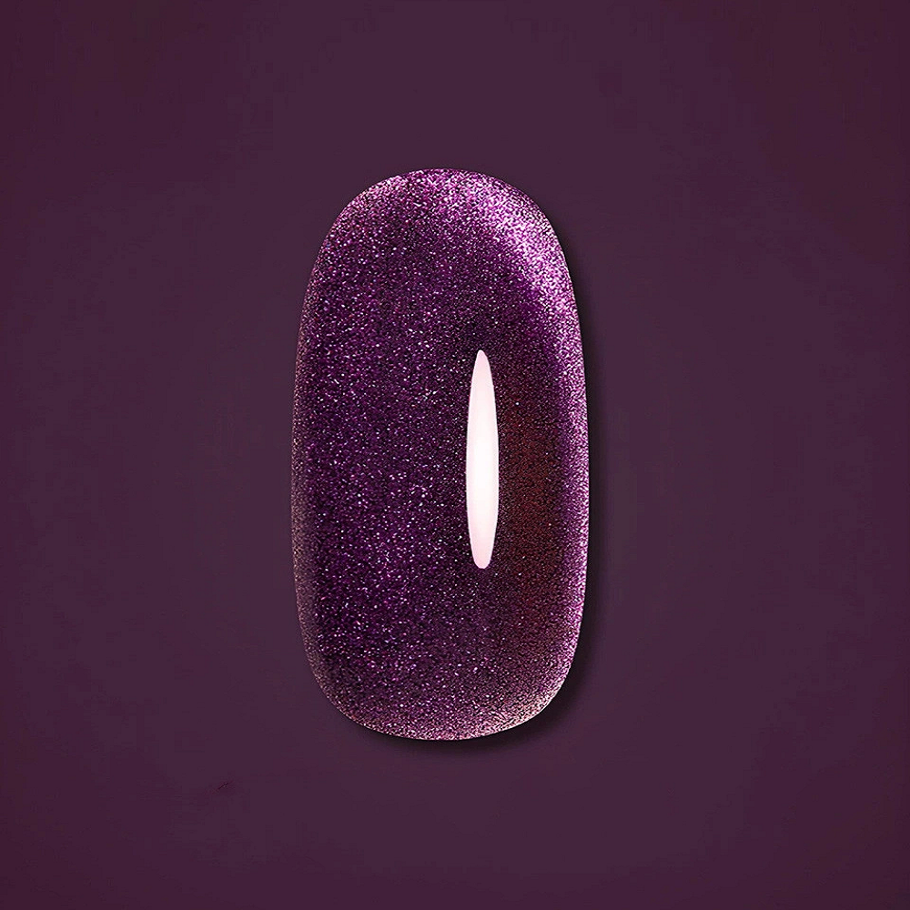 Dark Gel Polish Cat Eye №15