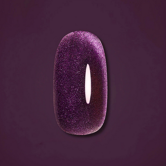 Dark Gel Polish Cat Eye №15